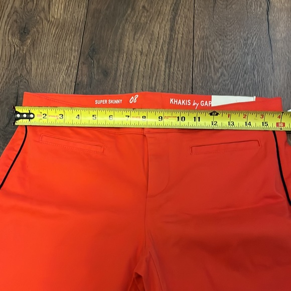 Khakis by Gap super skinny orange and navy - Picture 6 of 8